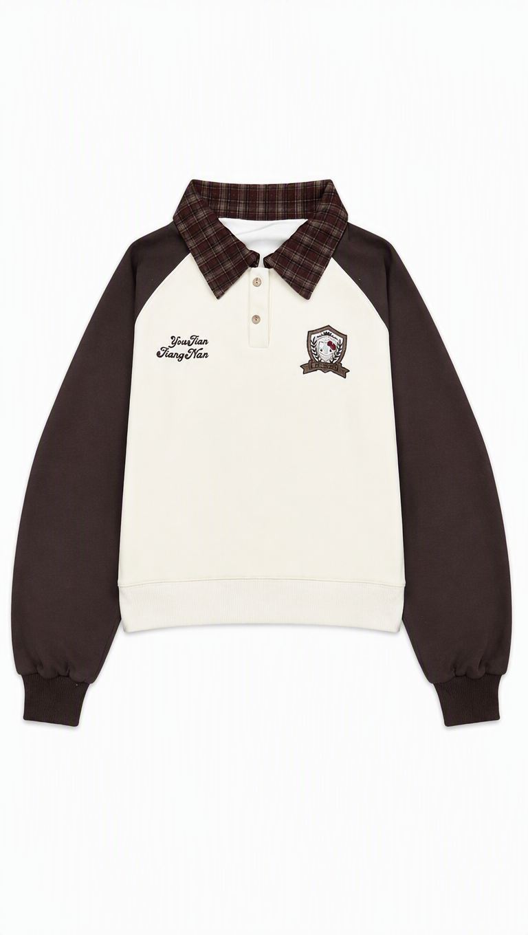 Collegiate Raglan Sweatshirt